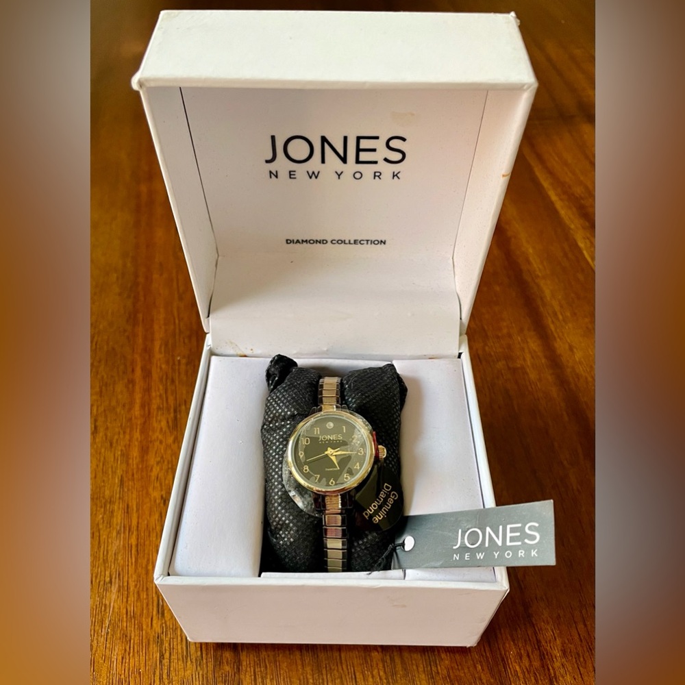 Jones New York Watch, Stretch Band, NIB - Picture 1 of 6